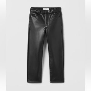Zara leather pants